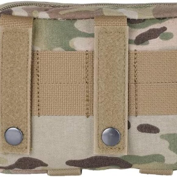 Molle Admin Pouch, EDC Utility Tool Pouch with 1*Tactical Gear Clip and 1*Patch - Picture 5 of 8